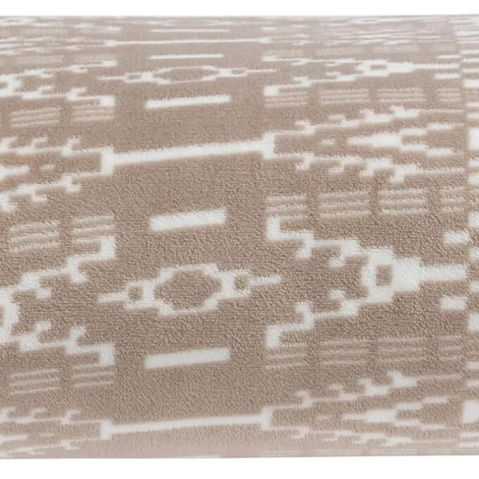 Throw Blanket, Reversible  Fleece Bedding, Home Decor for All Seasons (, Throw)